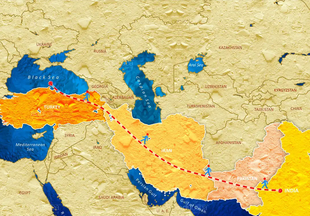 india-to-turkey-overland-route-map-upsc